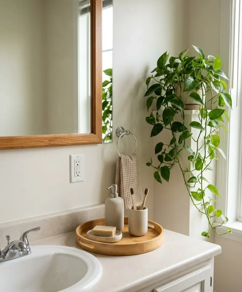 Corral your counter with a tray