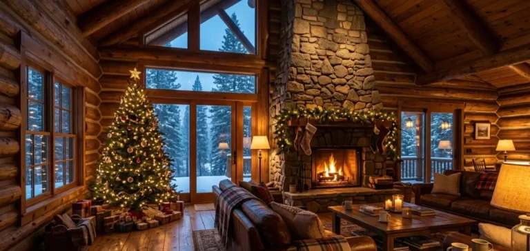 Cozy Rustic Cabin Christmas