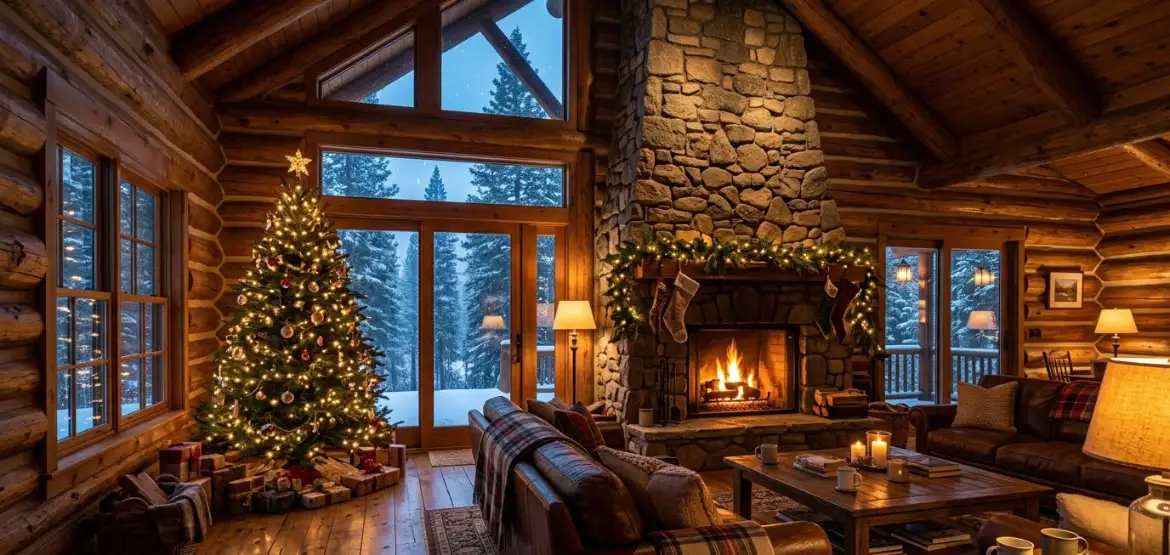 Cozy Rustic Cabin Christmas
