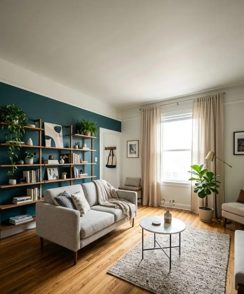 Dark teal in small