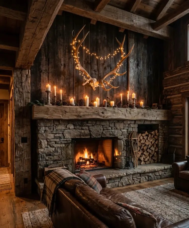 Display antlers or faux antlers