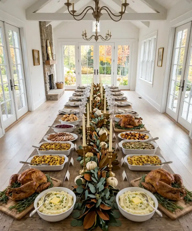 Double-sided buffet