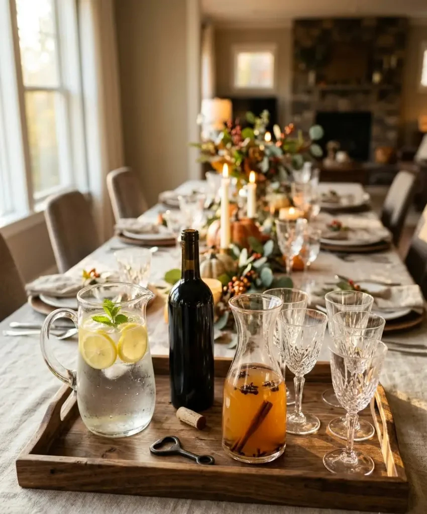 Drinks and glassware