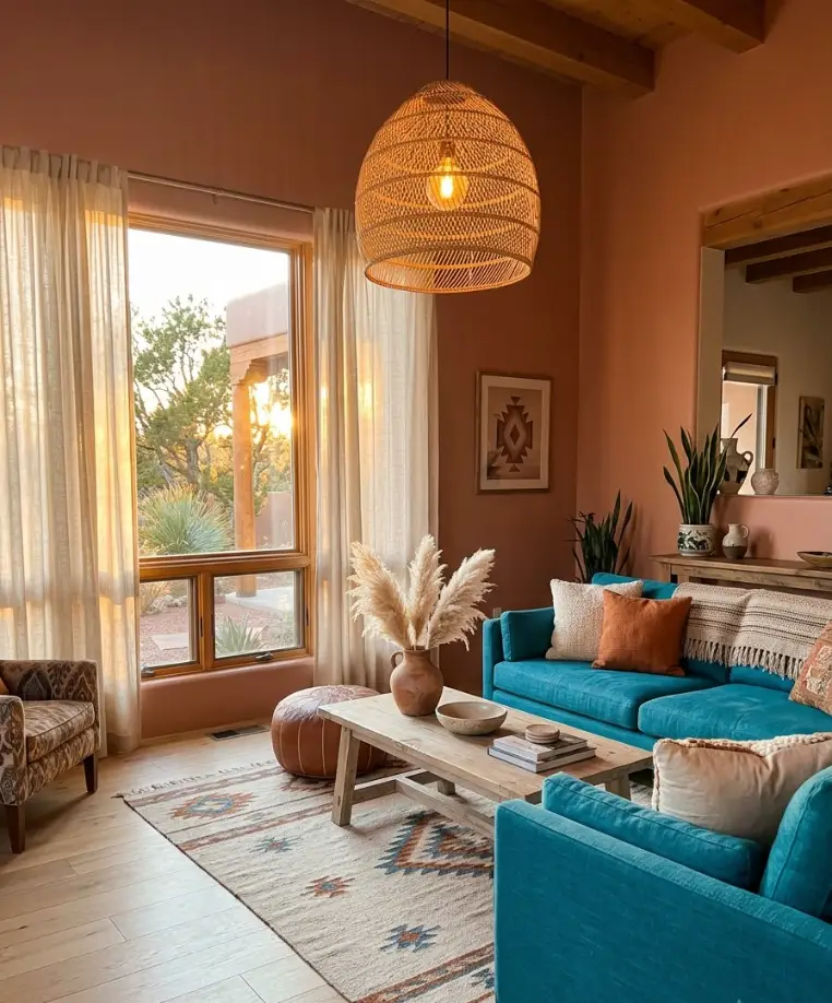 Earthy and warm colors