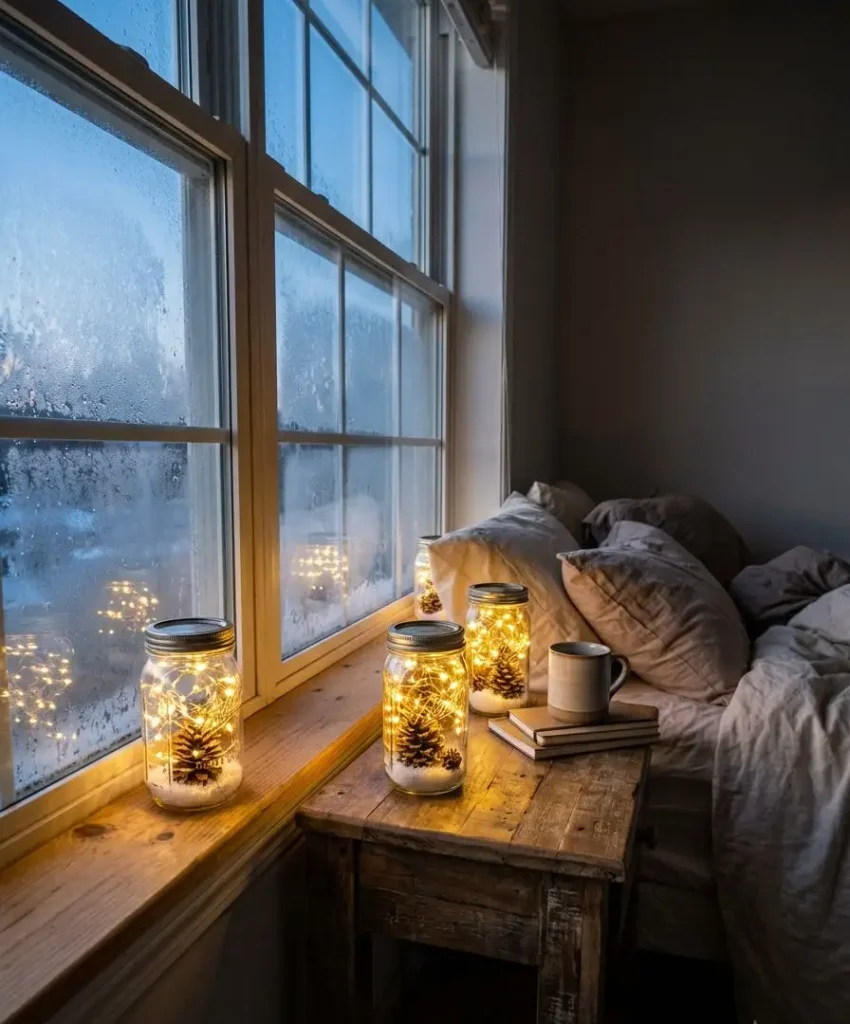 Fill jars with lights