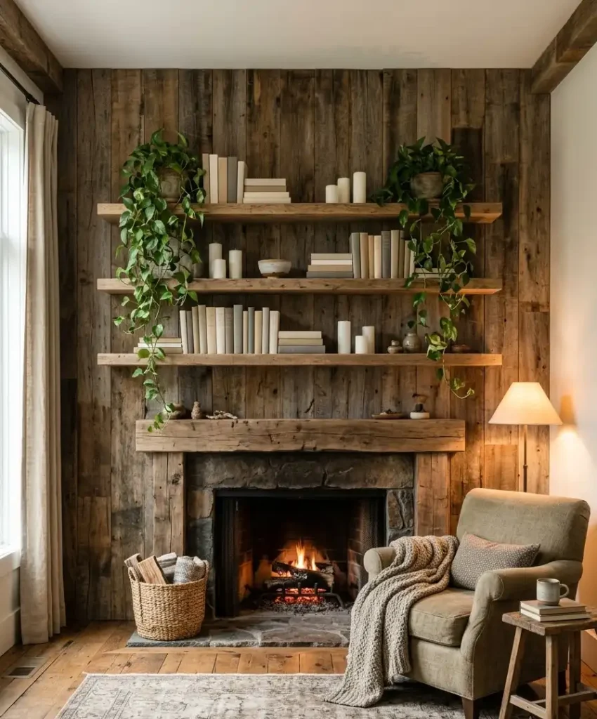 Floating shelves