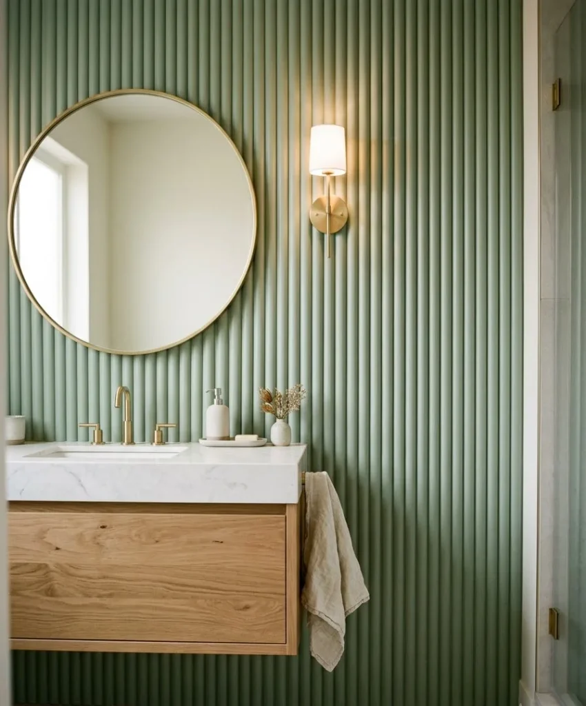 Fluted or ribbed wall panelsFluted or ribbed wall panels