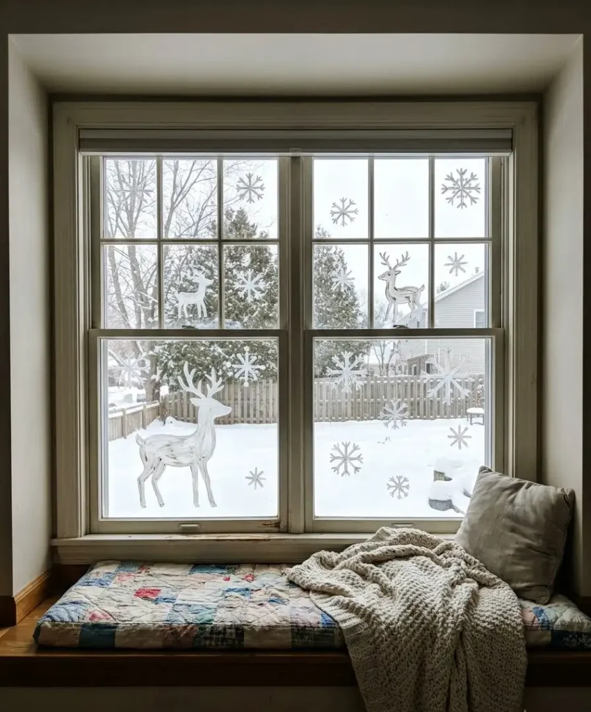 Frame a Christmas card collection