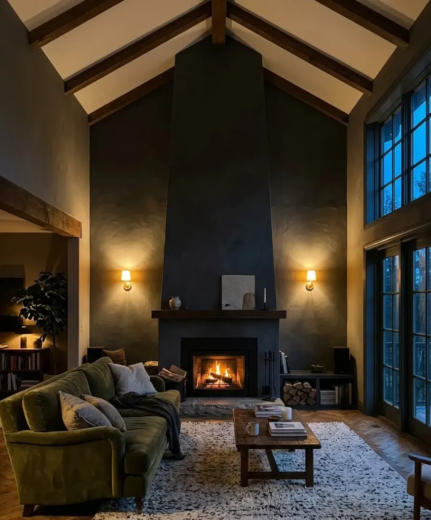 Go dark for coziness