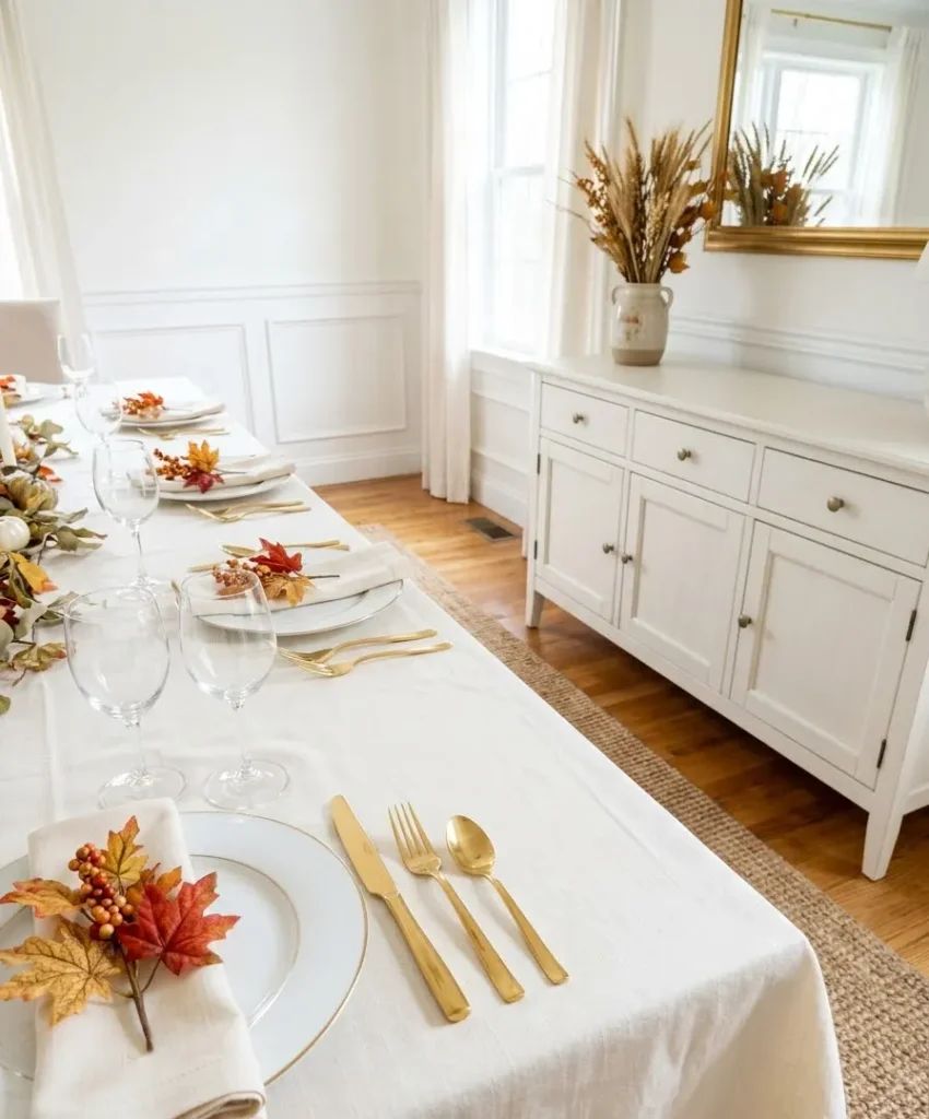  Gold flatware