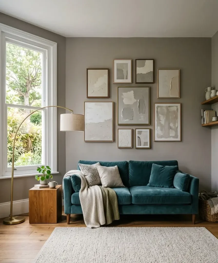 Gray walls