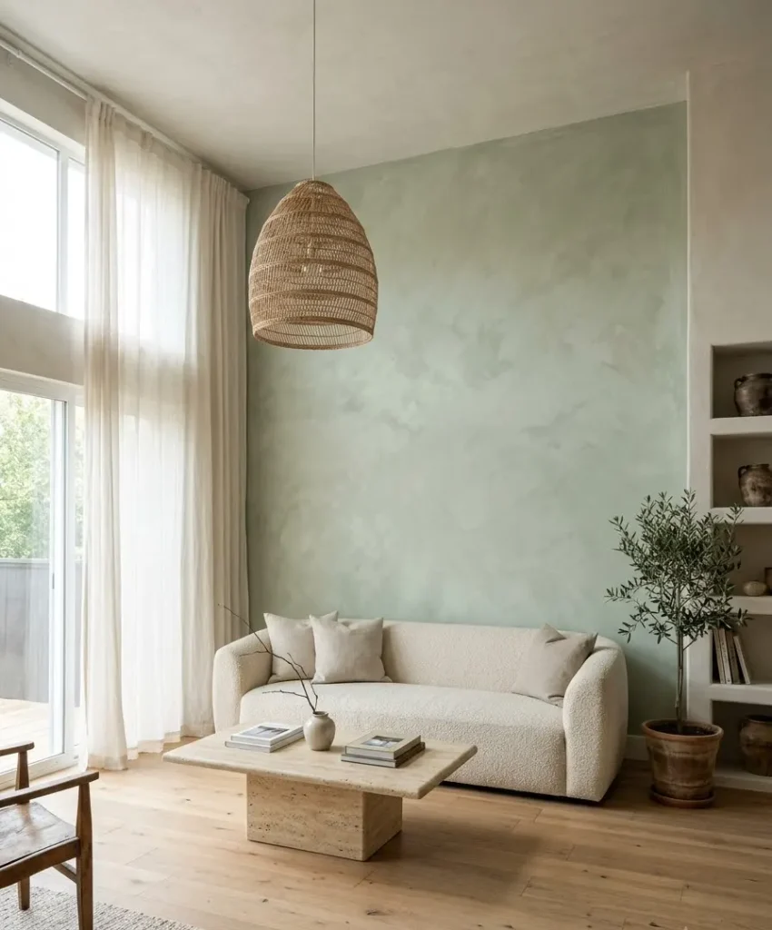 Green limewash