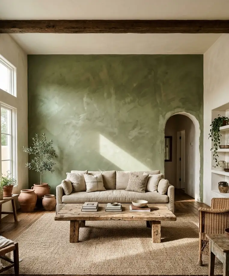 Green limewash