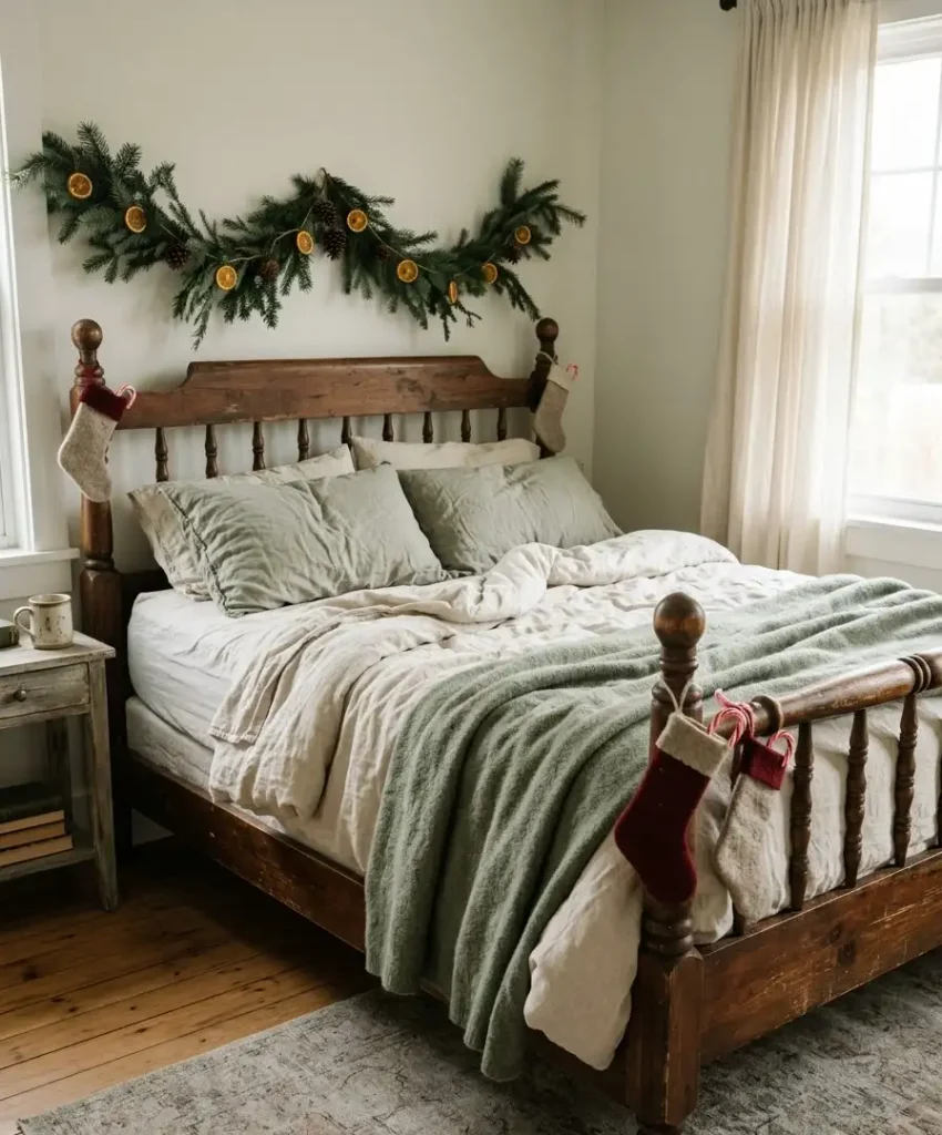 Hang a bed canopy