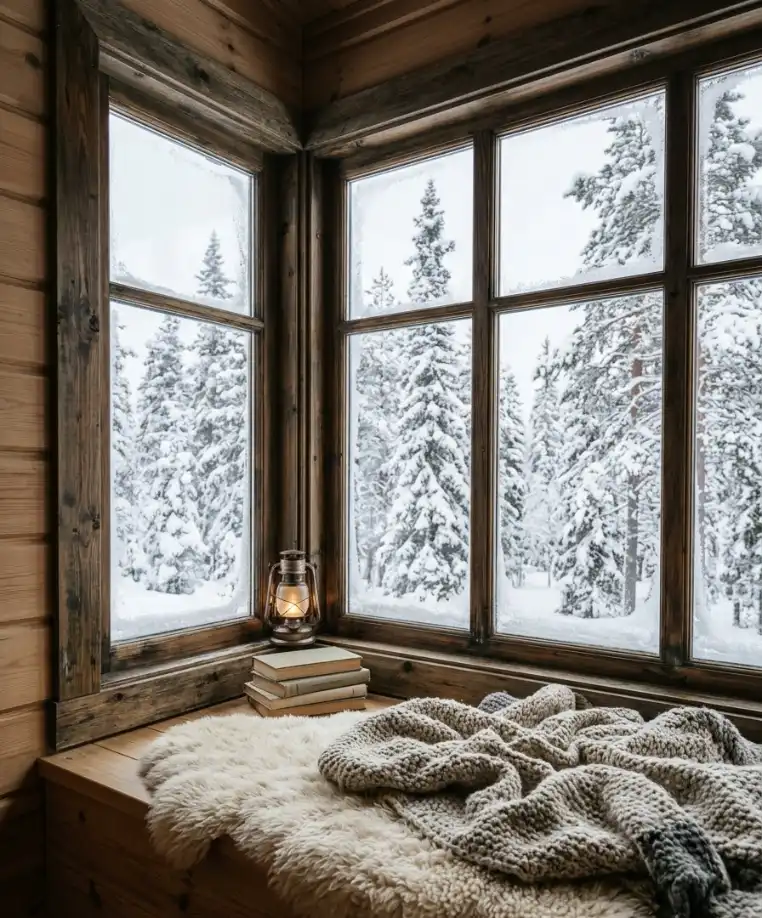 Hang a cozy reading nook