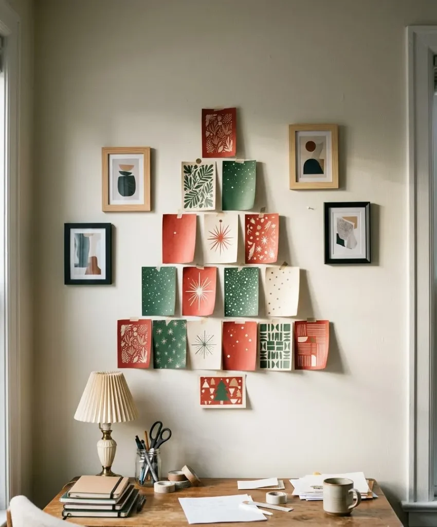 Hang a photo garland of memories