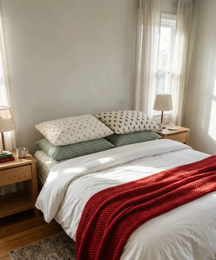 Holiday pillowcase swap