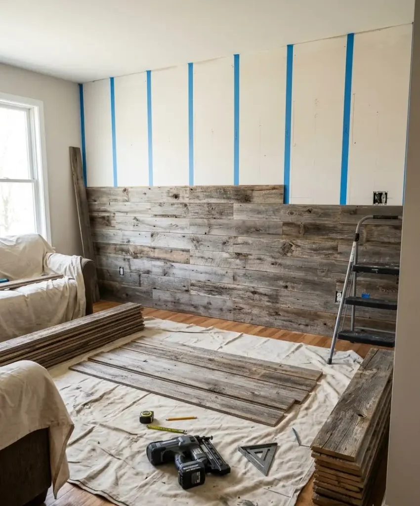 How to install barnwood