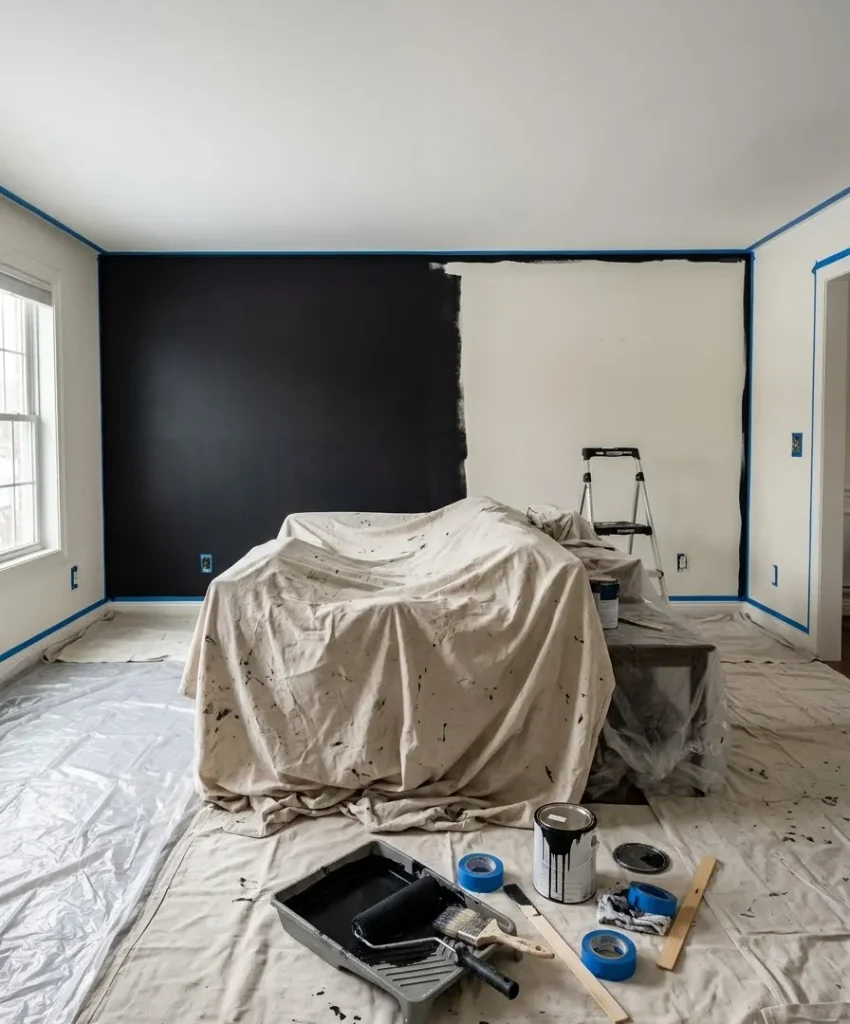 How to paint a matte blac