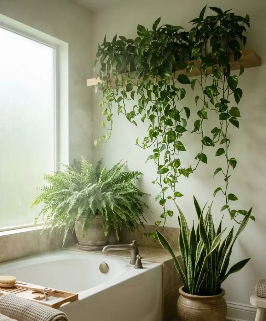 Humidity-loving plants