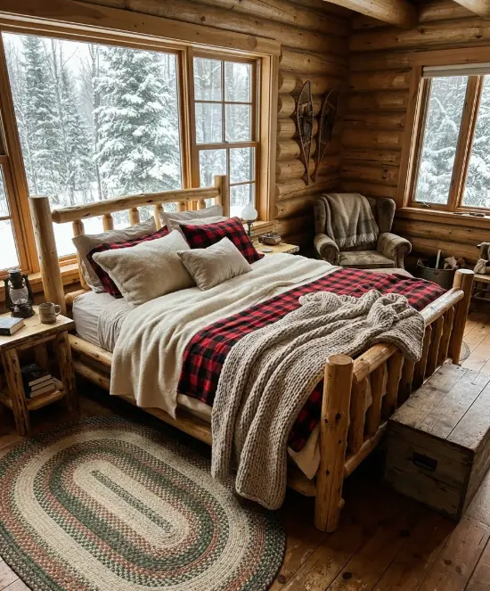 Layer wool and flannel bedding