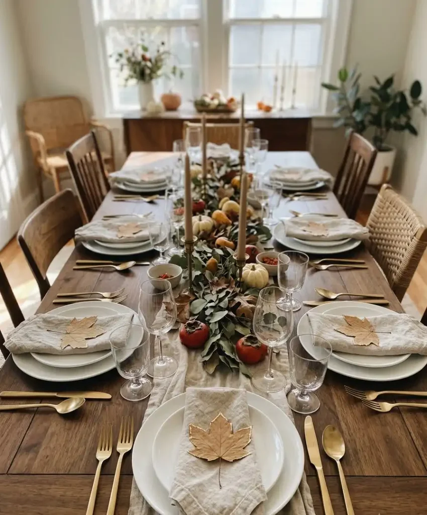 Leaf place cards