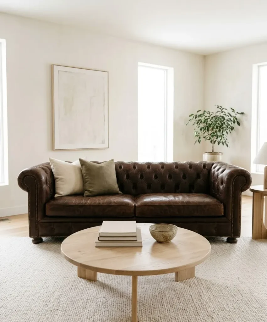 Light oak coffee tableLight oak coffee table