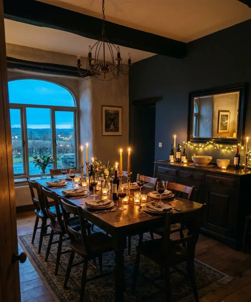 Light the table like a