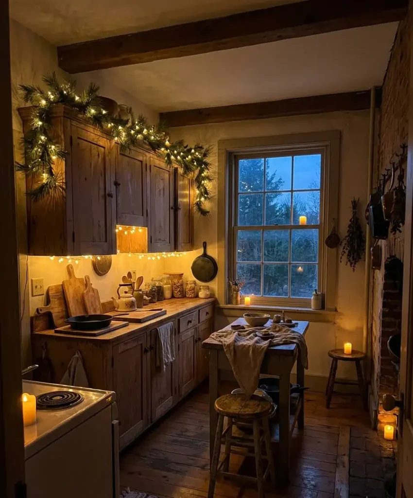 Lighting that feels like a fireplace