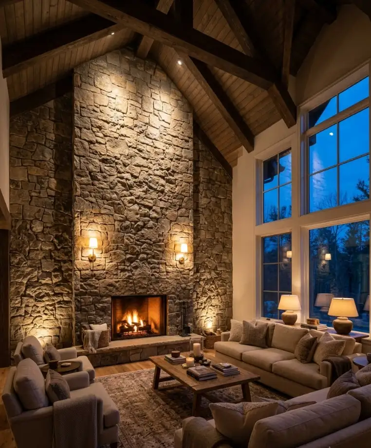 Lighting that makes the accent
