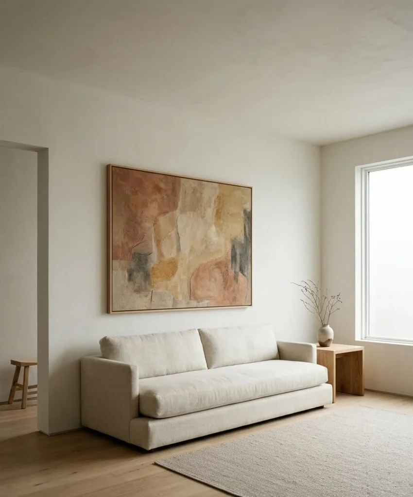 One oversized piece of art