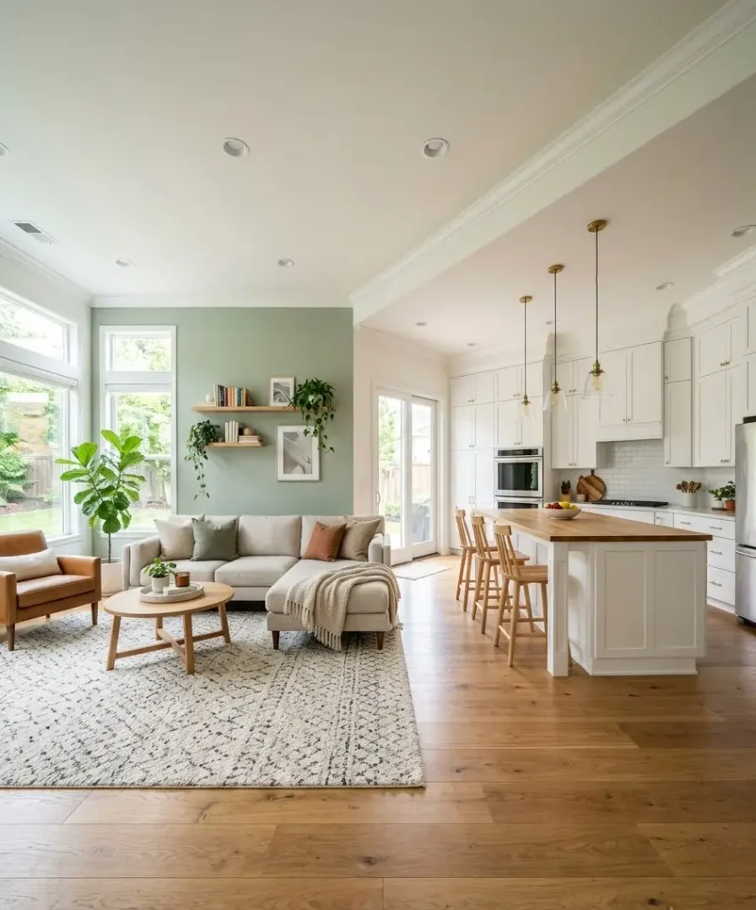 Open-plan spaces