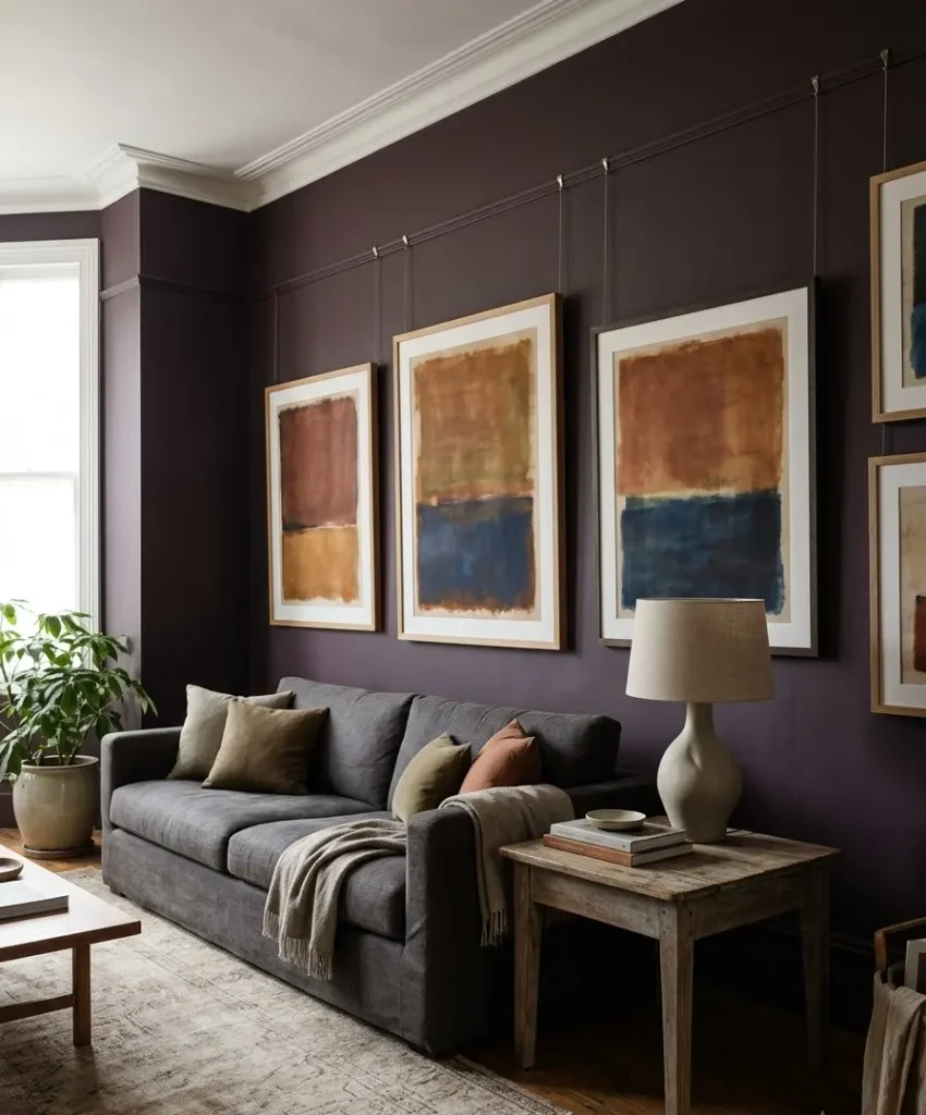 Oversized art plus a rail system