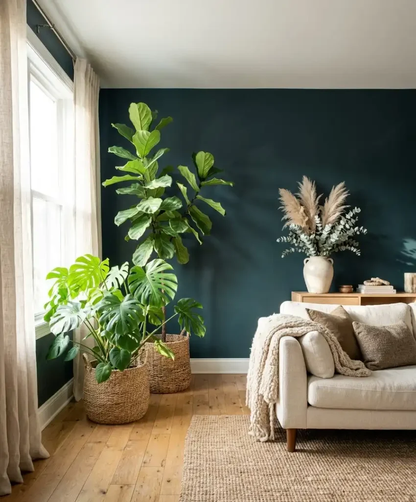 Plants and natural touches