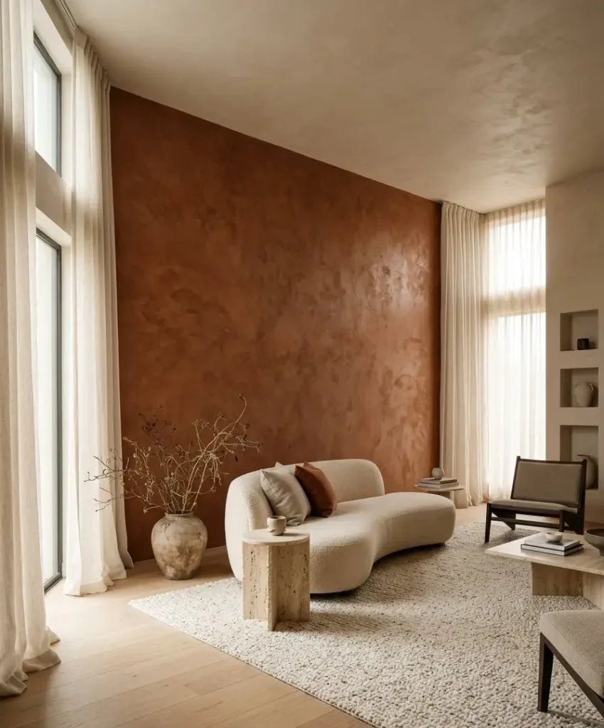 Plaster or Roman clay