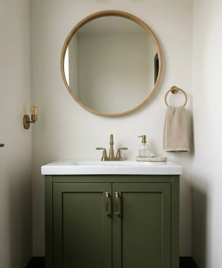 Repaint the vanity