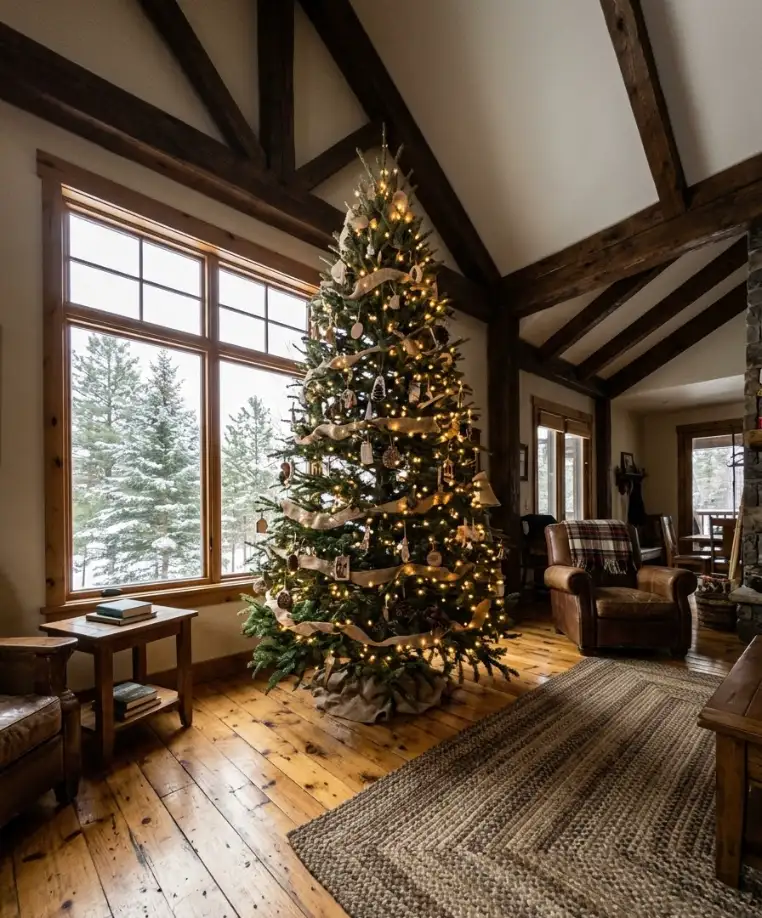 Rustic Christmas tree