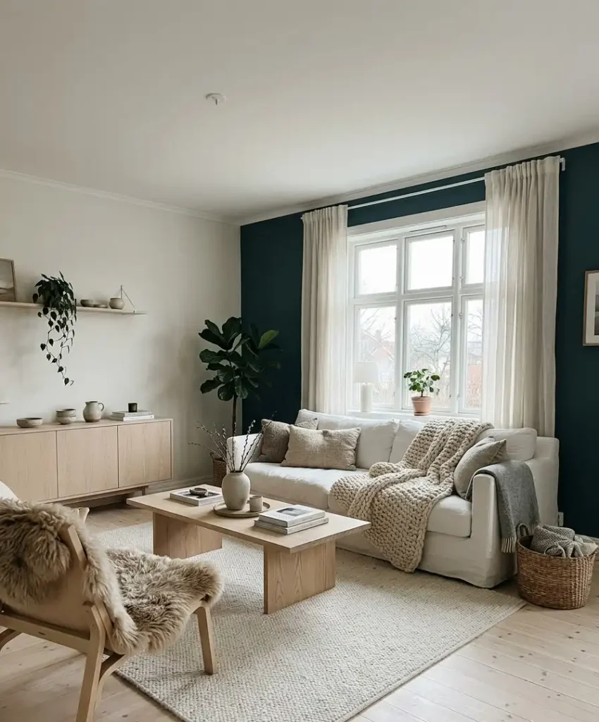 Scandinavian and cozy