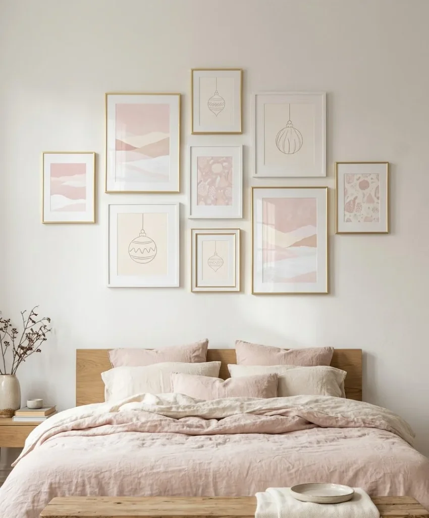 Sheer blush curtains
