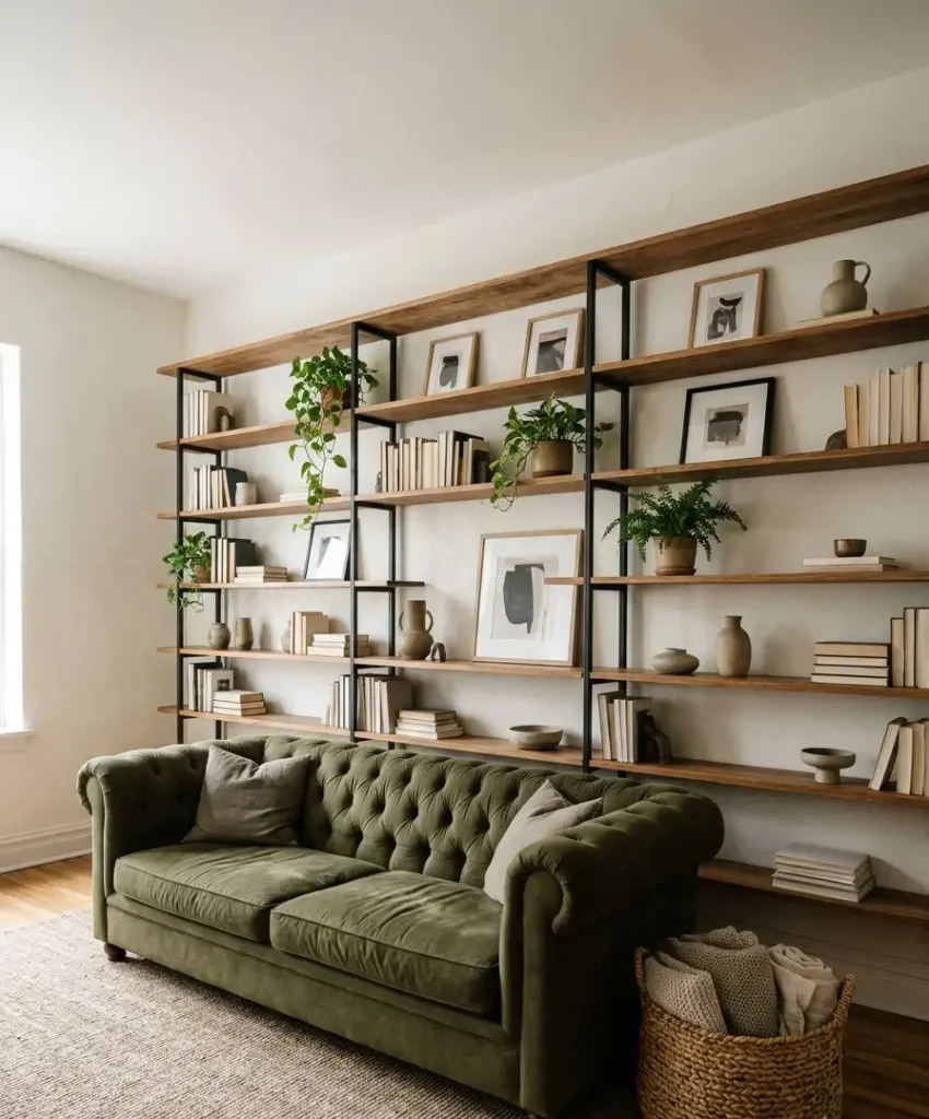 Shelves and storage