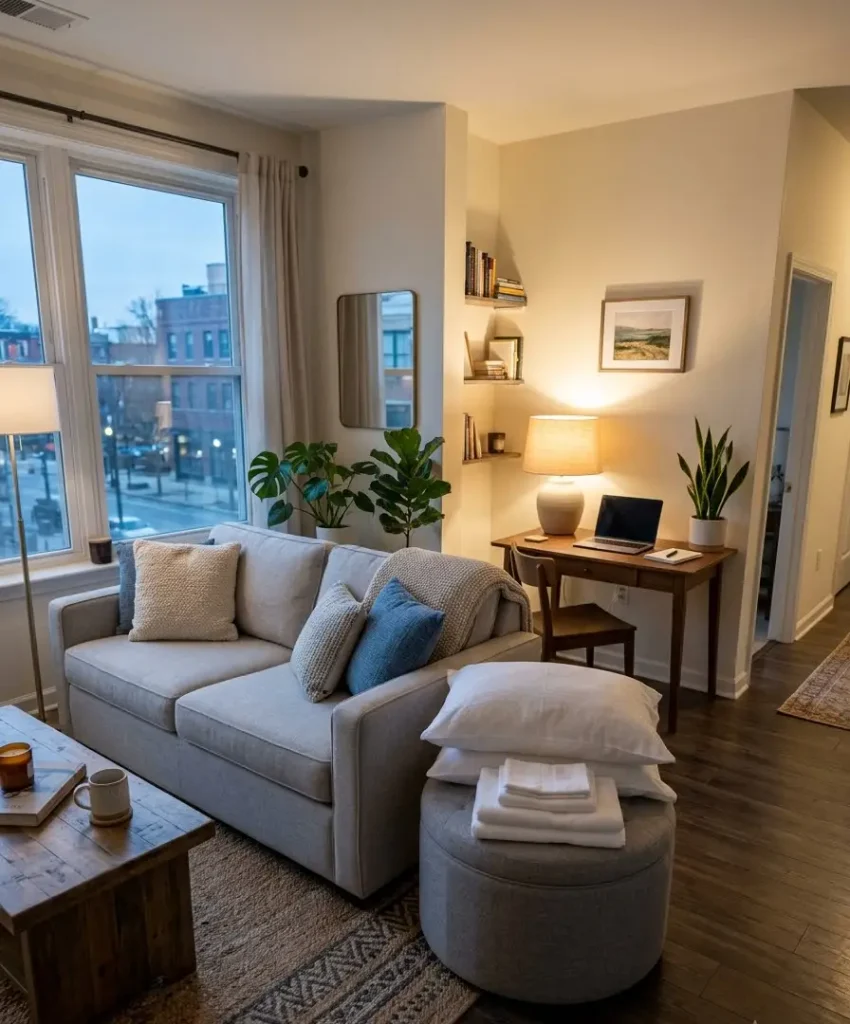 Sleeper sofa for guests
