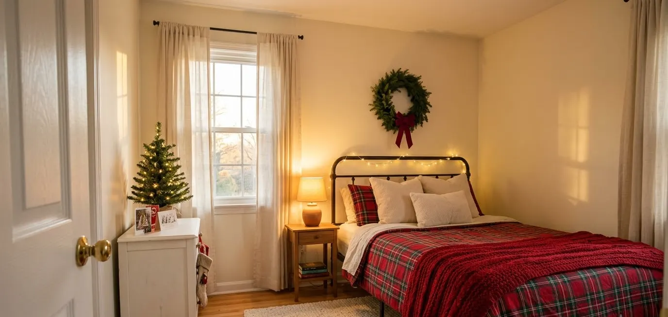 Small Space Red Christmas