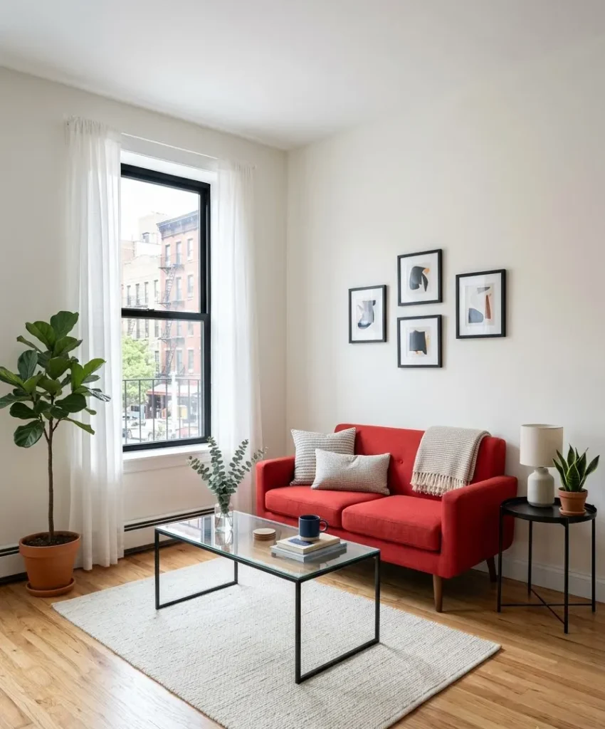 Small apartment living rooms