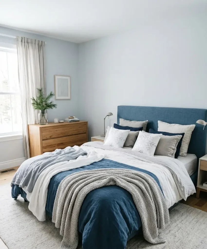 Snowflake pillow covers
