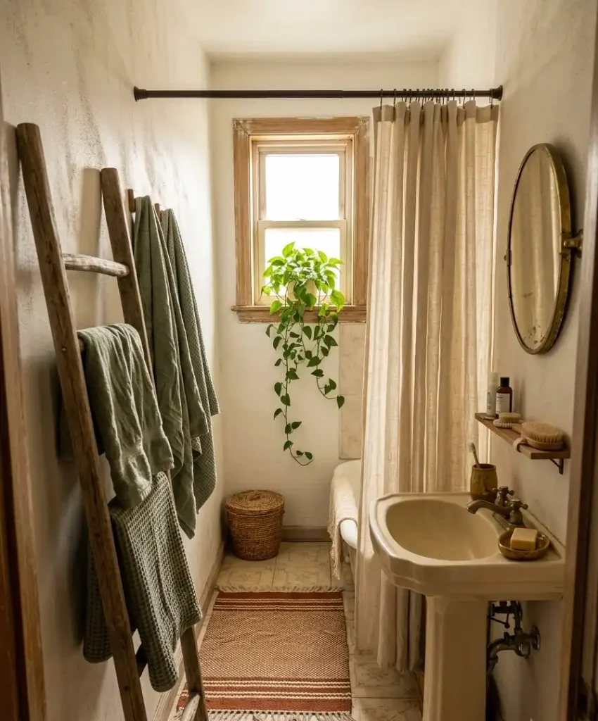 Stick with an earthy palette