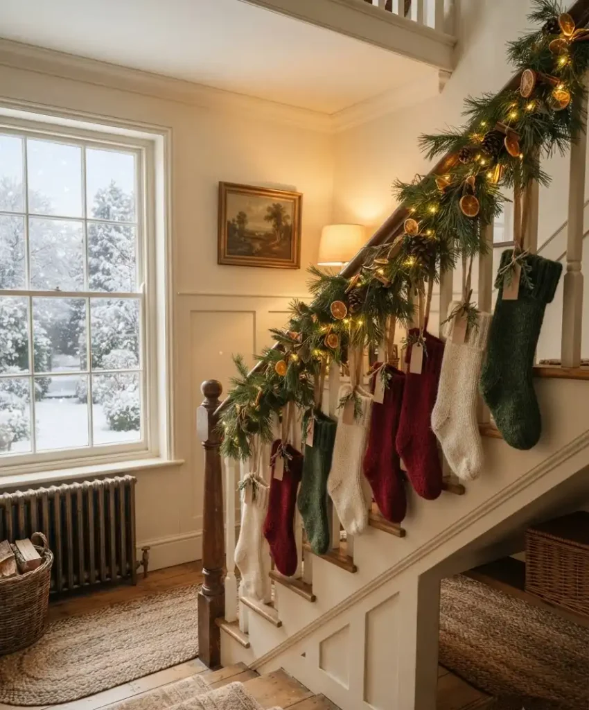 Stocking line along the 