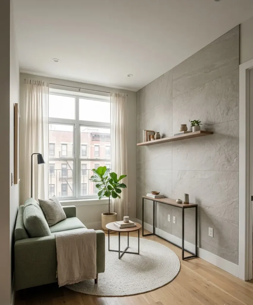 Stone-look panels