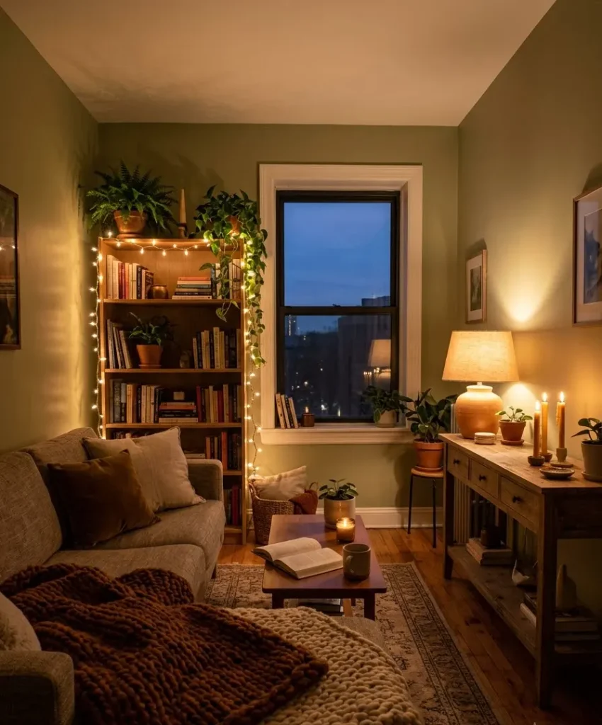 String lights and lamps