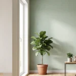 Subtle Accent Wall Living