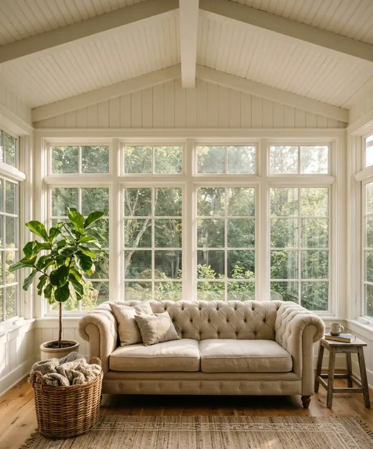 Sunroom or reading nook